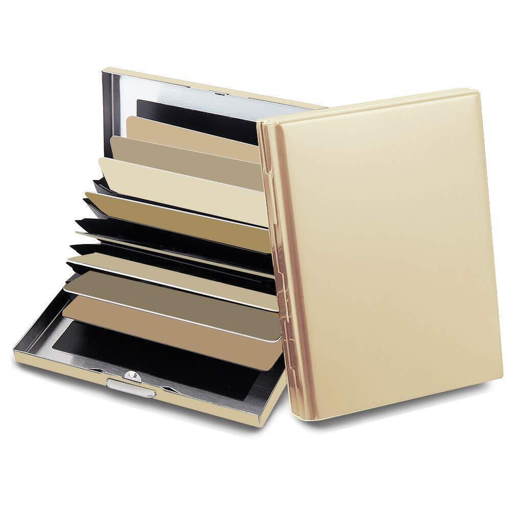 1892 RFID Credit Card Holder Protector Metal Credit Card Wallet Business